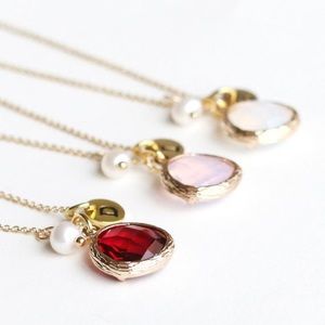 14k Gold Plated “O” Initial Necklace